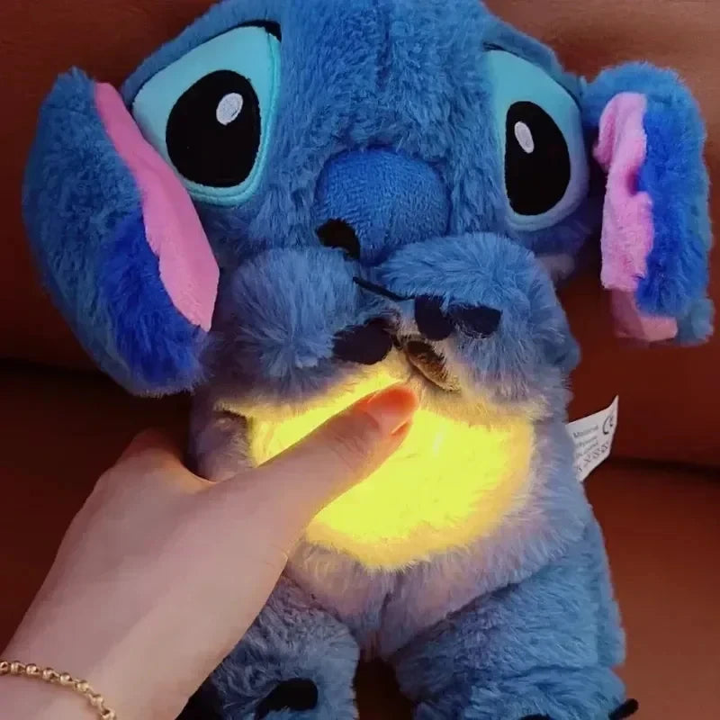 Está lidando com ansiedade, estresse ou a sensação de solidão? O Ursinho Stitch é a solução que você estava esperando! Com seu mecanismo de respiração suave, ele se torna um verdadeiro aliado na busca por tranquilidade e conforto.