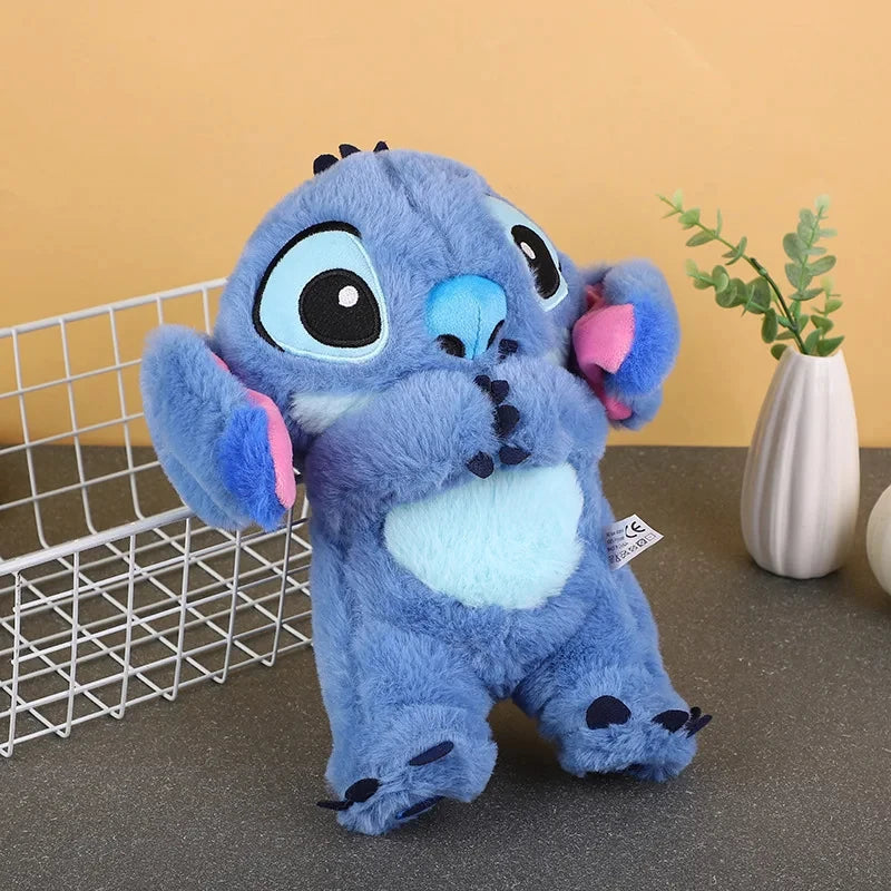 Está lidando com ansiedade, estresse ou a sensação de solidão? O Ursinho Stitch é a solução que você estava esperando! Com seu mecanismo de respiração suave, ele se torna um verdadeiro aliado na busca por tranquilidade e conforto.