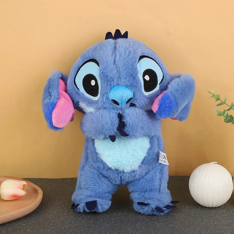 Está lidando com ansiedade, estresse ou a sensação de solidão? O Ursinho Stitch é a solução que você estava esperando! Com seu mecanismo de respiração suave, ele se torna um verdadeiro aliado na busca por tranquilidade e conforto.